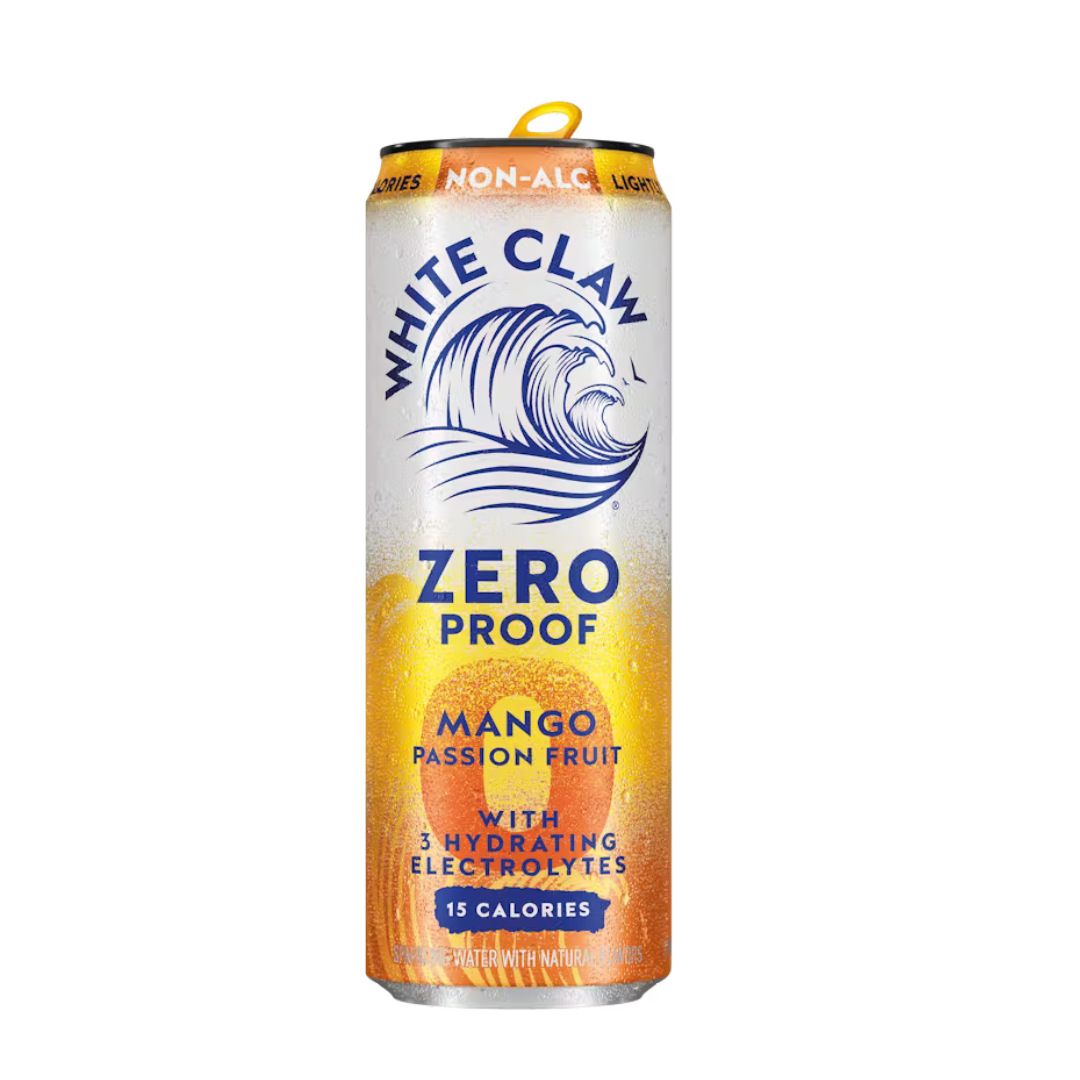 White Claw 0% Alcohol - Mango Passion Fruit