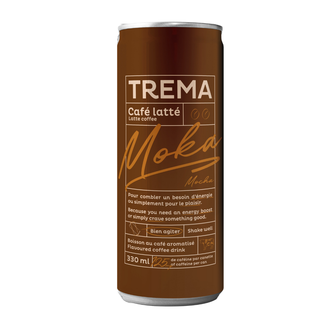 Trema Cafe Natural Latte Moka - Upside Drinks - Free Shipping in