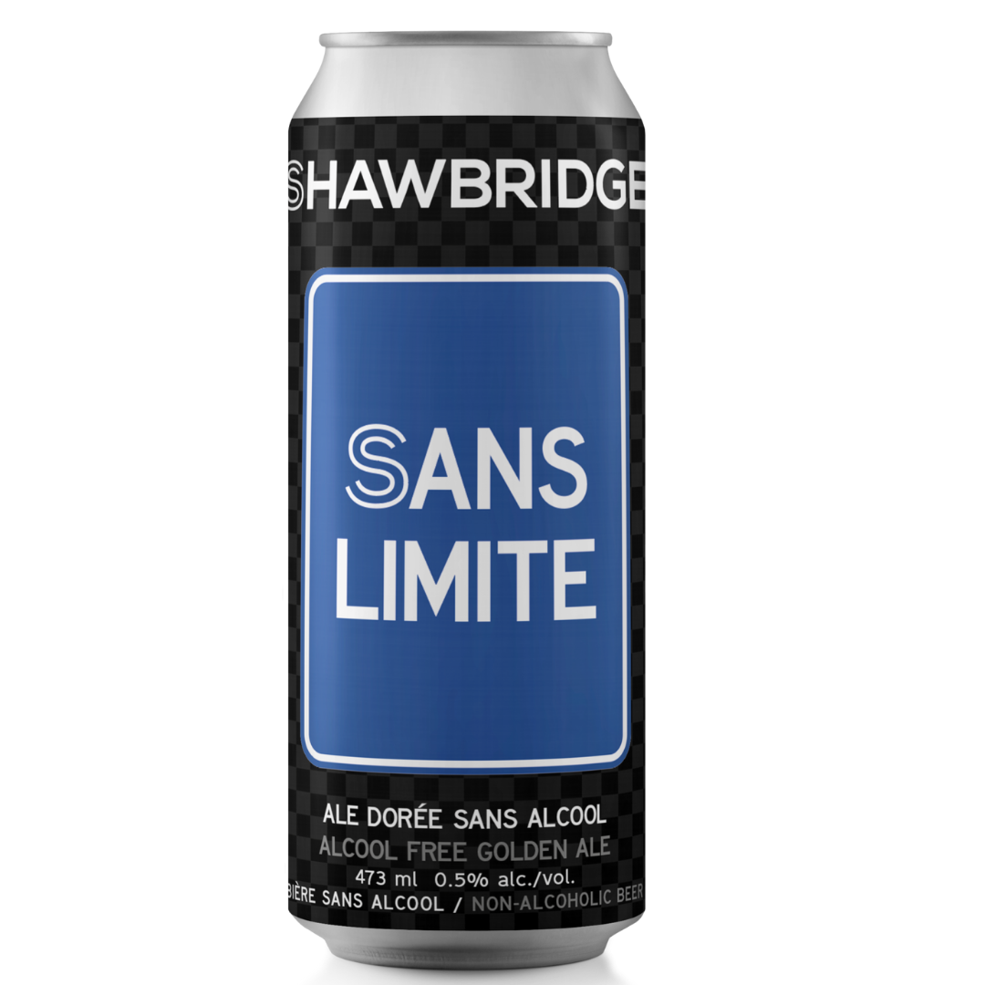 Non-alcoholic beer - Shawbridge - Sans Limite - Golden Ale