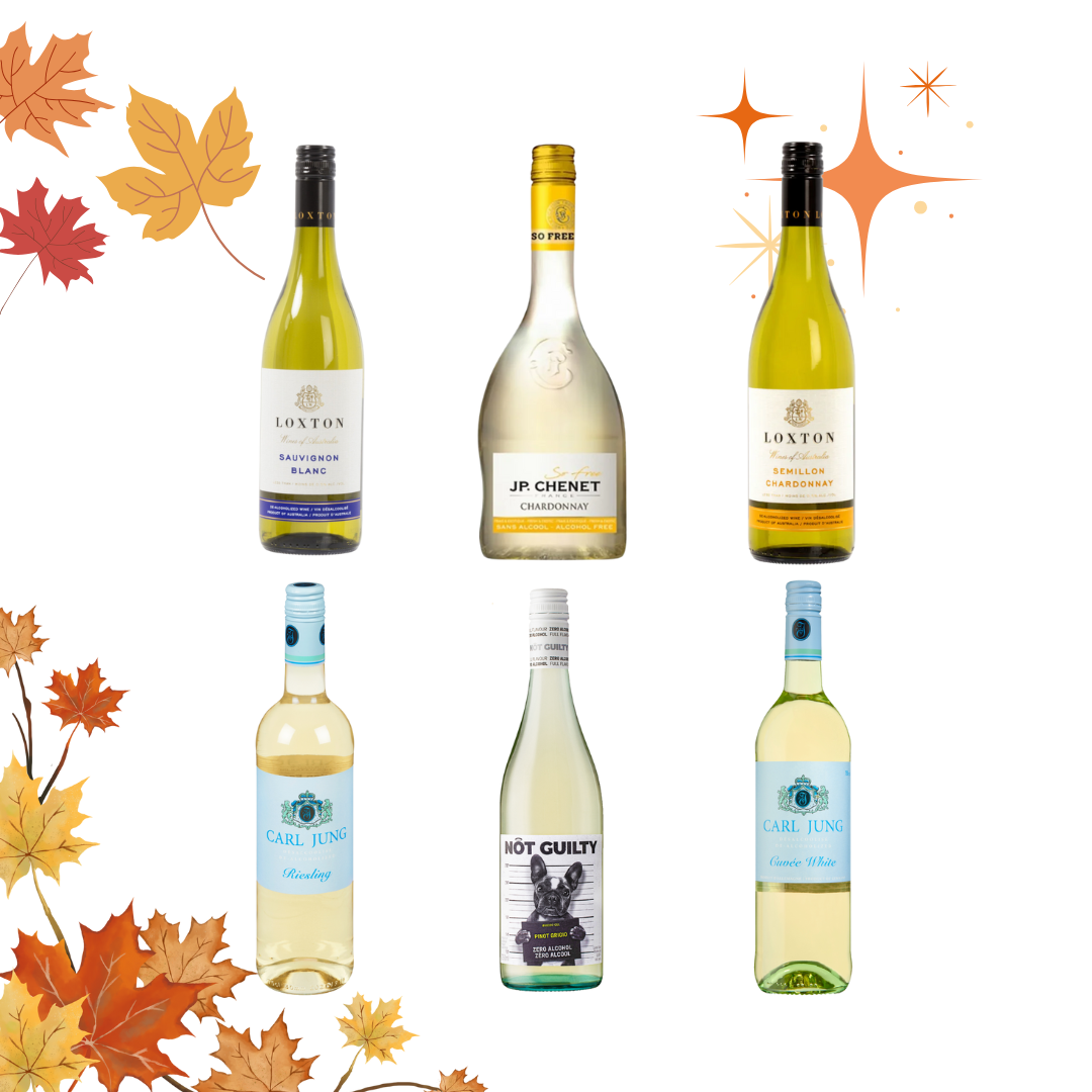 Sober October - Essential White Wine Selection