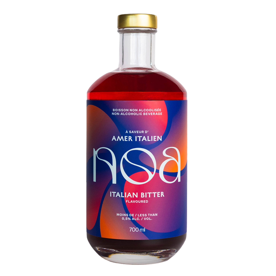 NOA Non-Alcoholic Italian Bitter (700mL) - Free Shipping in Canada