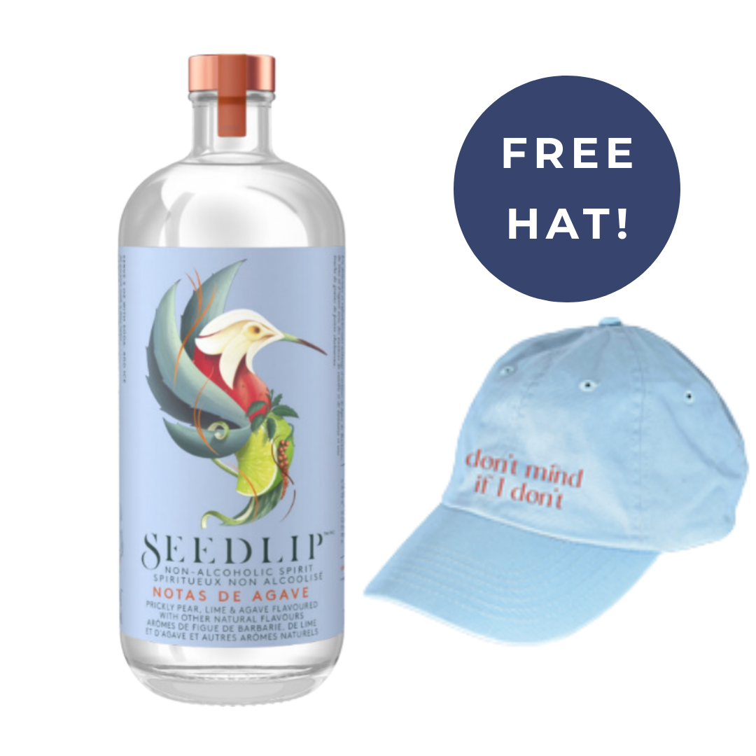 Seedlip - Notas de Agave + One Free Hat