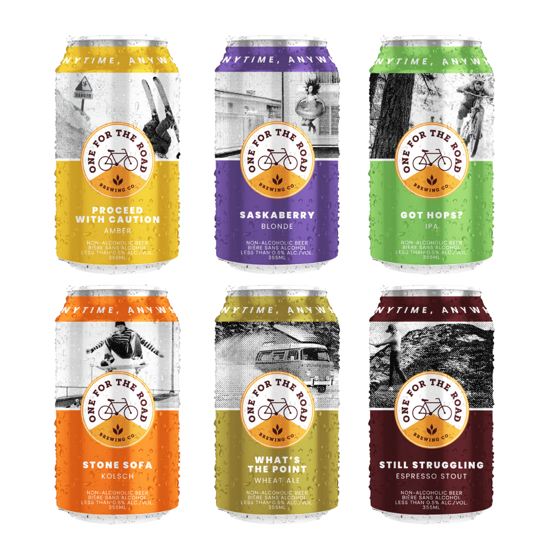 One for the Road Brewing Non-Alcoholic Variety Pack - Upside Drinks ...