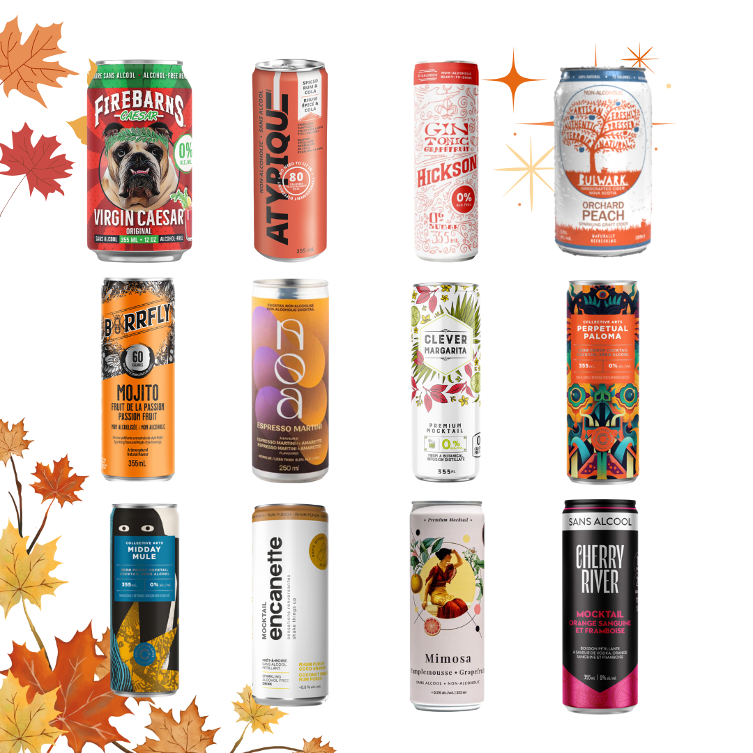 Octobre Sobre - Collection de Mocktails