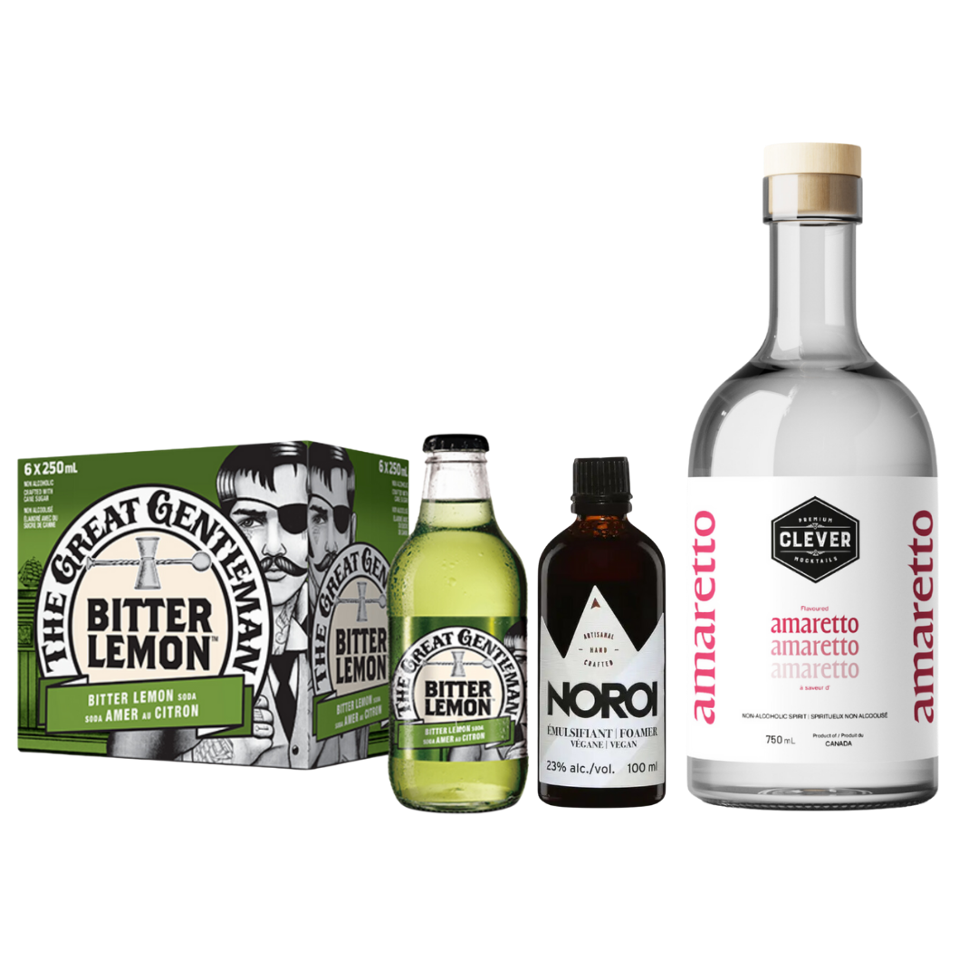 Mocktail Kit Non-Alcoholic Amaretto Sour - Upside Drinks - Free