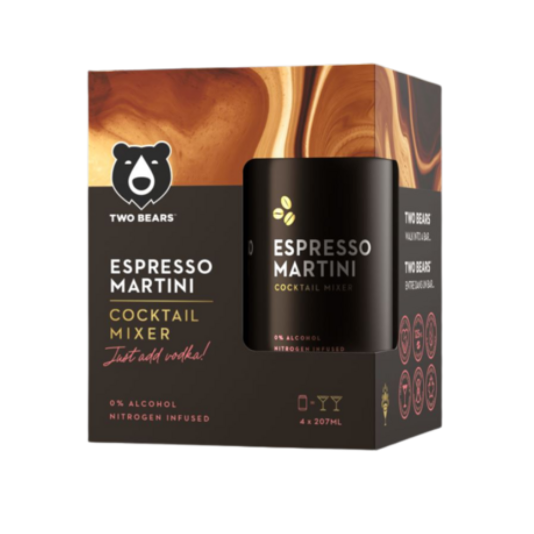 Two Bears - Espresso Martini Mixer (4 Pack) –