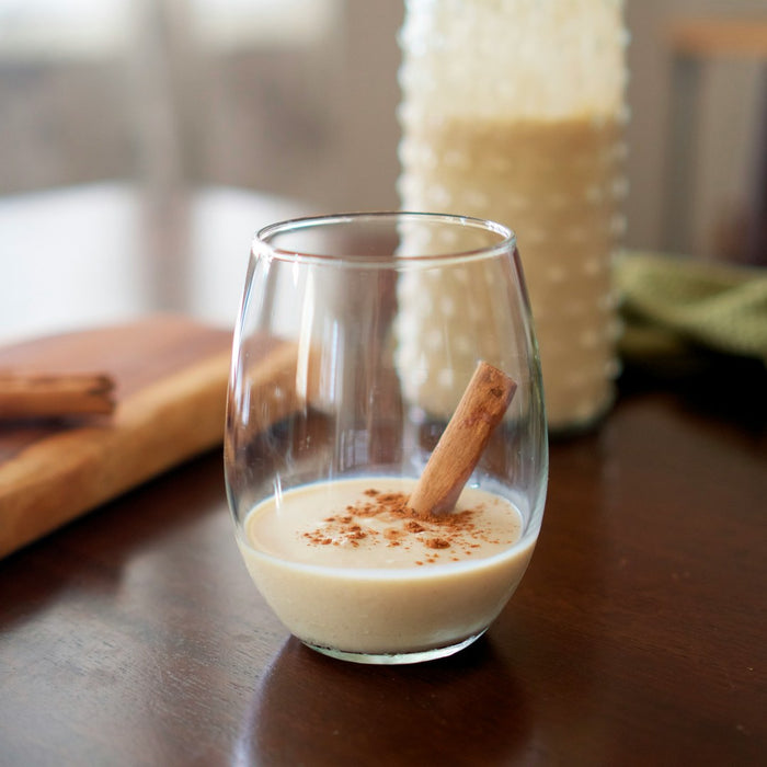 Non-Alcoholic Eggnog with Gingerbread Spice (Easy Recipe)