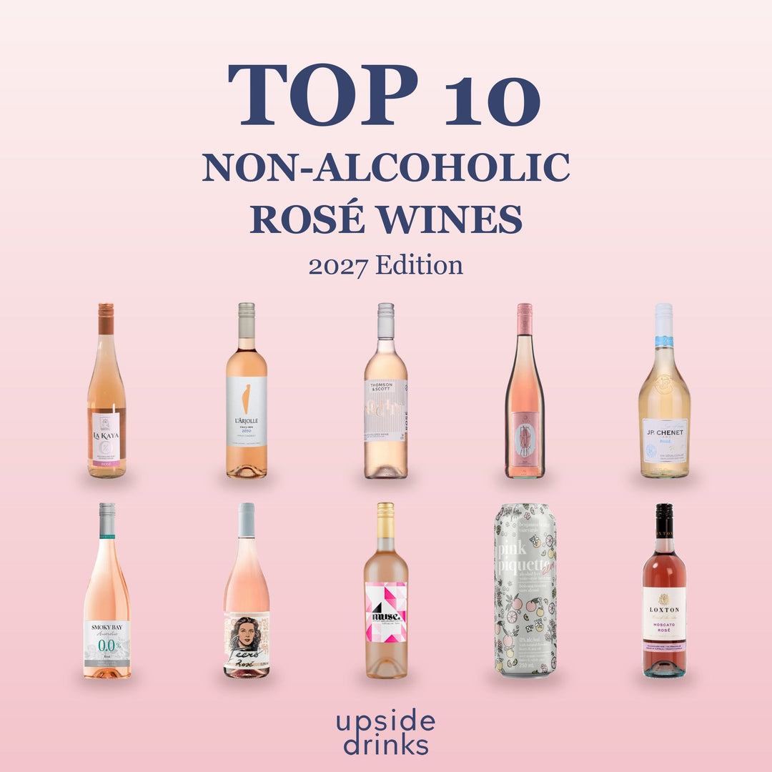 Top 10 non-alcoholic rosé wines of 2027 at Upside Drinks