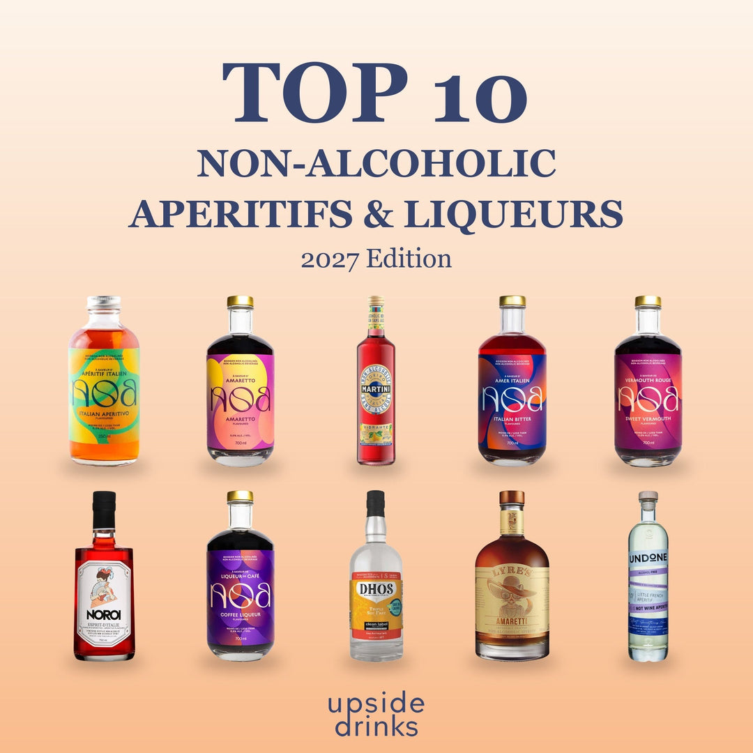 Top 10 non-alcoholic aperitifs and liqueurs of 2027 at Upside Drinks