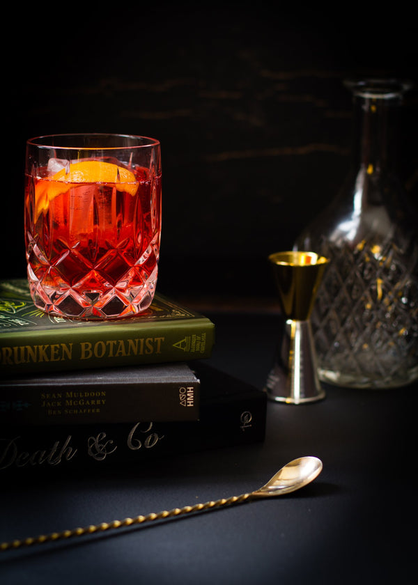 Negroni automnal sans alcool