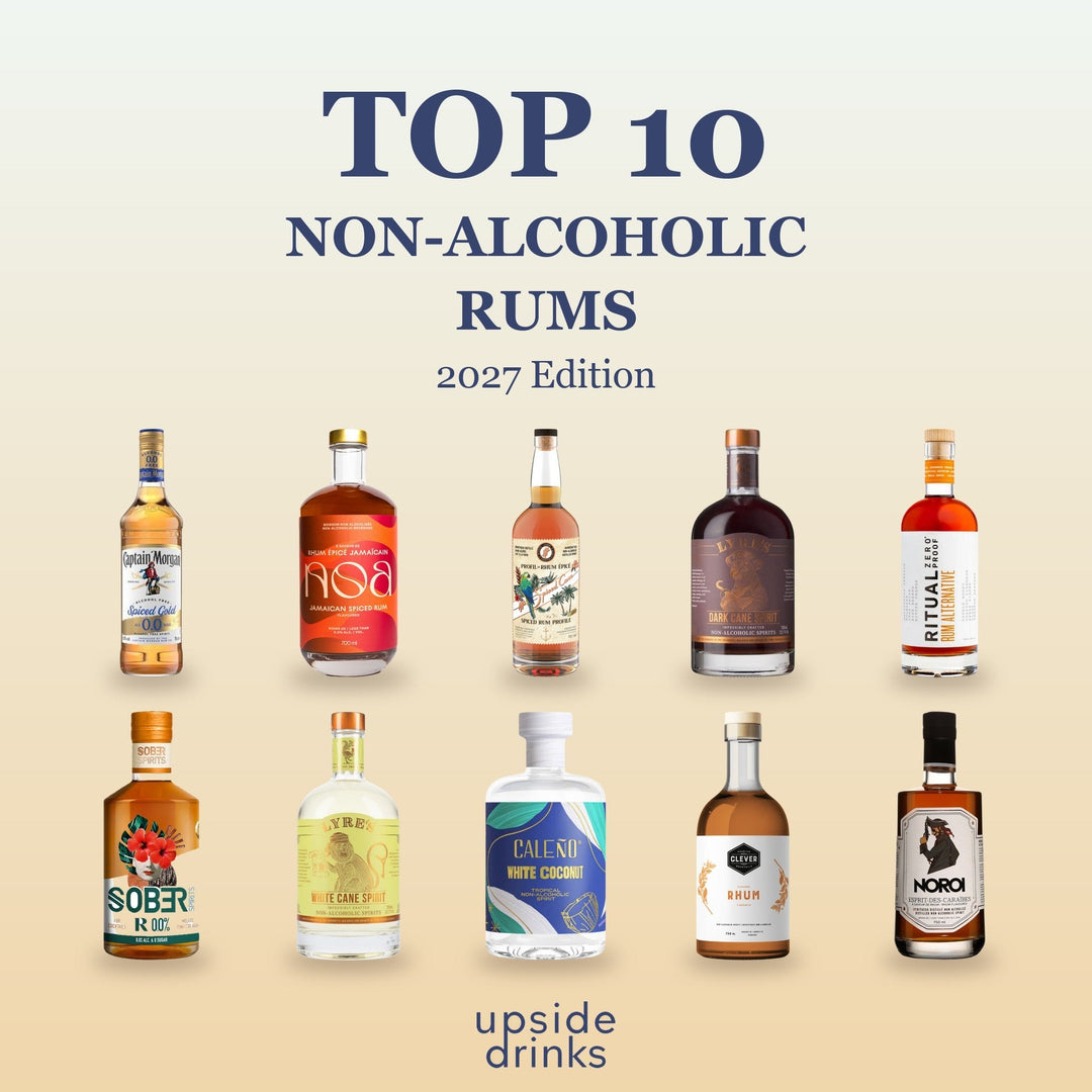Top 10 non-alcoholic rums of 2027 at Upside Drinks