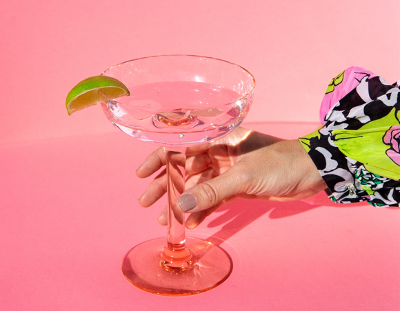 Cosmopolitan Rosé Mocktail 