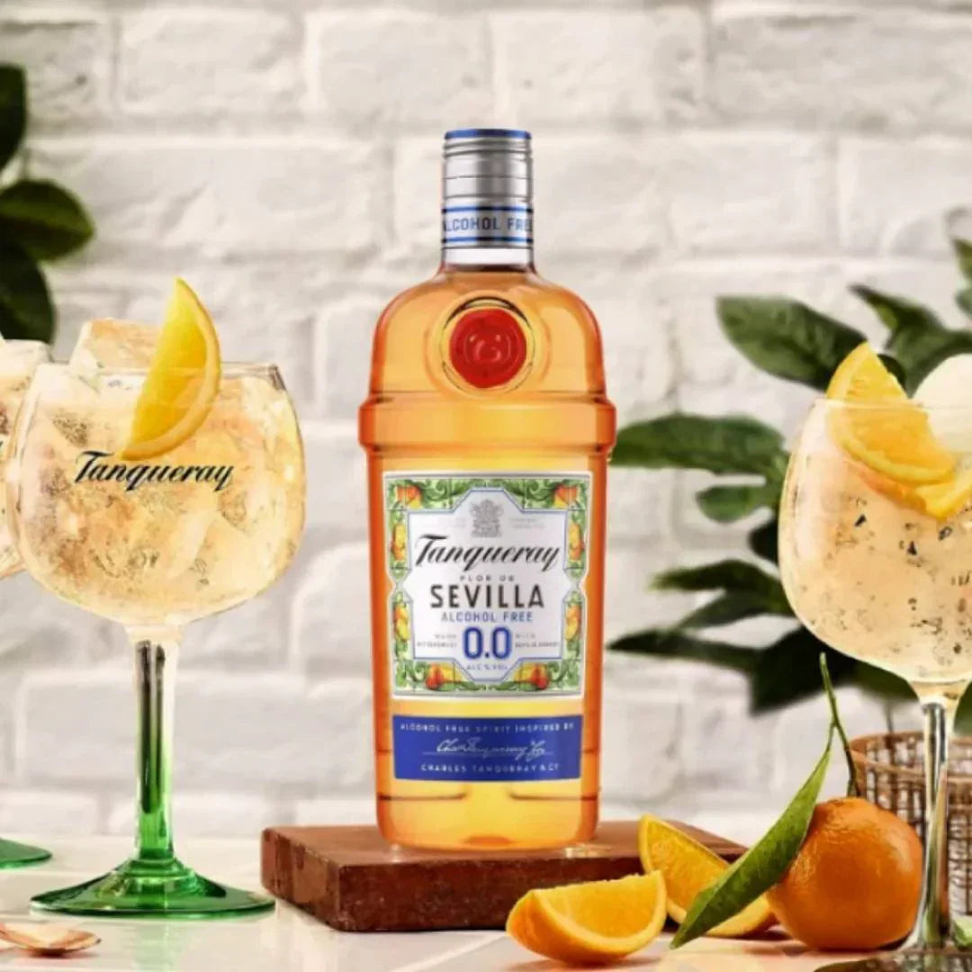 Tanqueray Flor de Sevilla 0.0% Review: Non-Alcoholic Gin with Bright Citrus Flavor