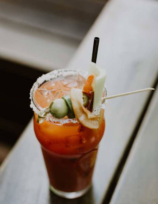 Spicy Red Snapper (Bloody Mary with Gin)