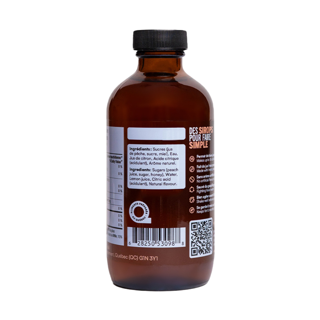 Monsieur Cocktail - Peach Syrup (250mL)