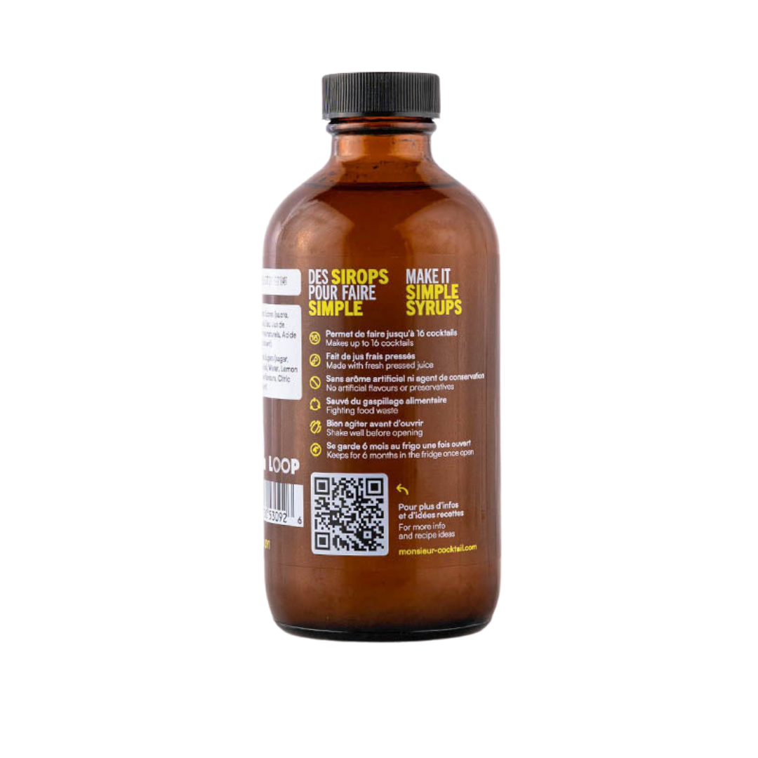 Monsieur Cocktail - Pineapple Syrup (250mL)