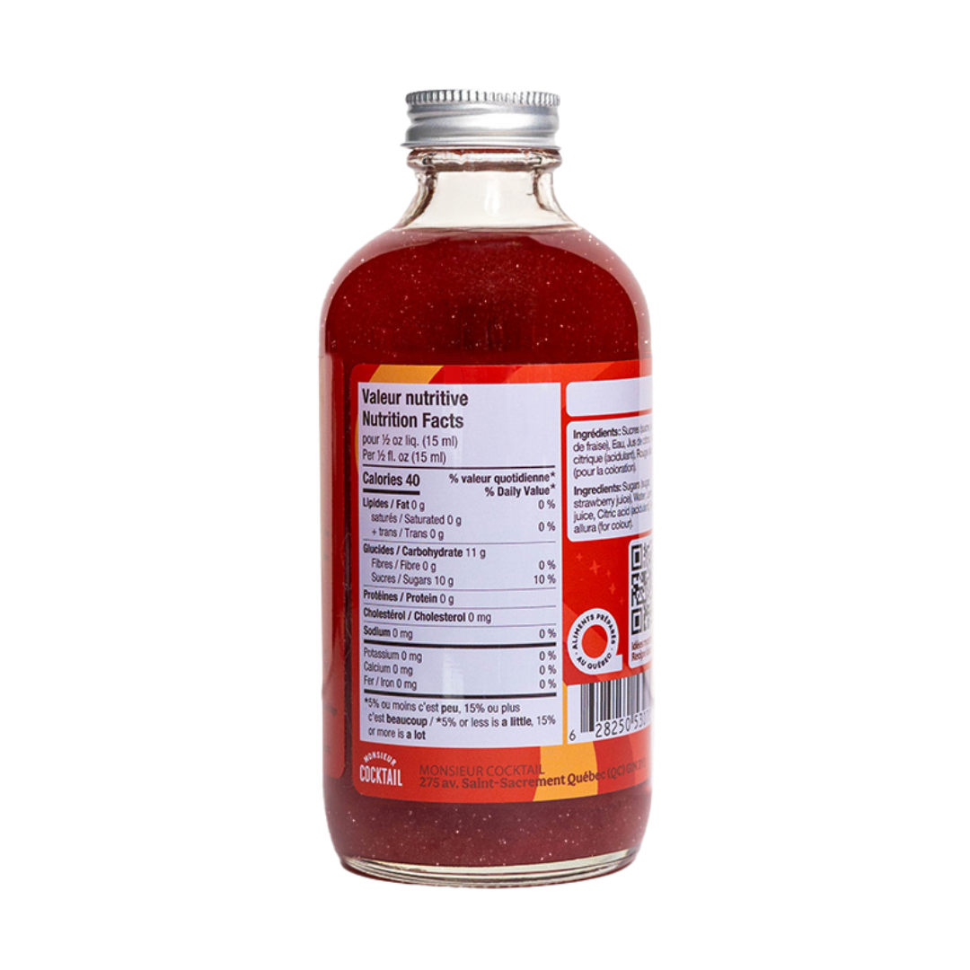 Monsieur Cocktail - Sirop Licorne Rouge (250mL)