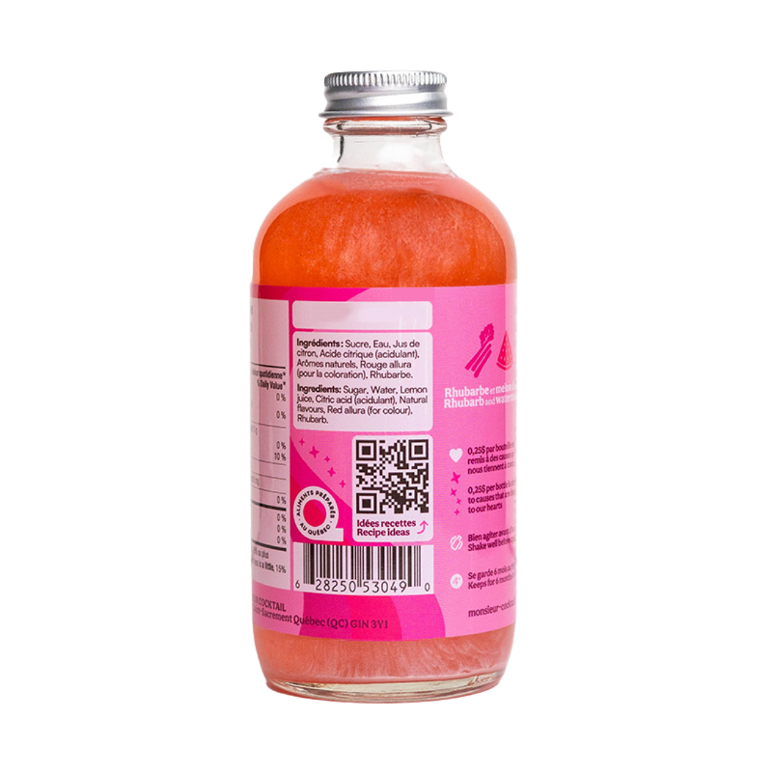 Monsieur Cocktail - Sirop Licorne Rose (250mL)