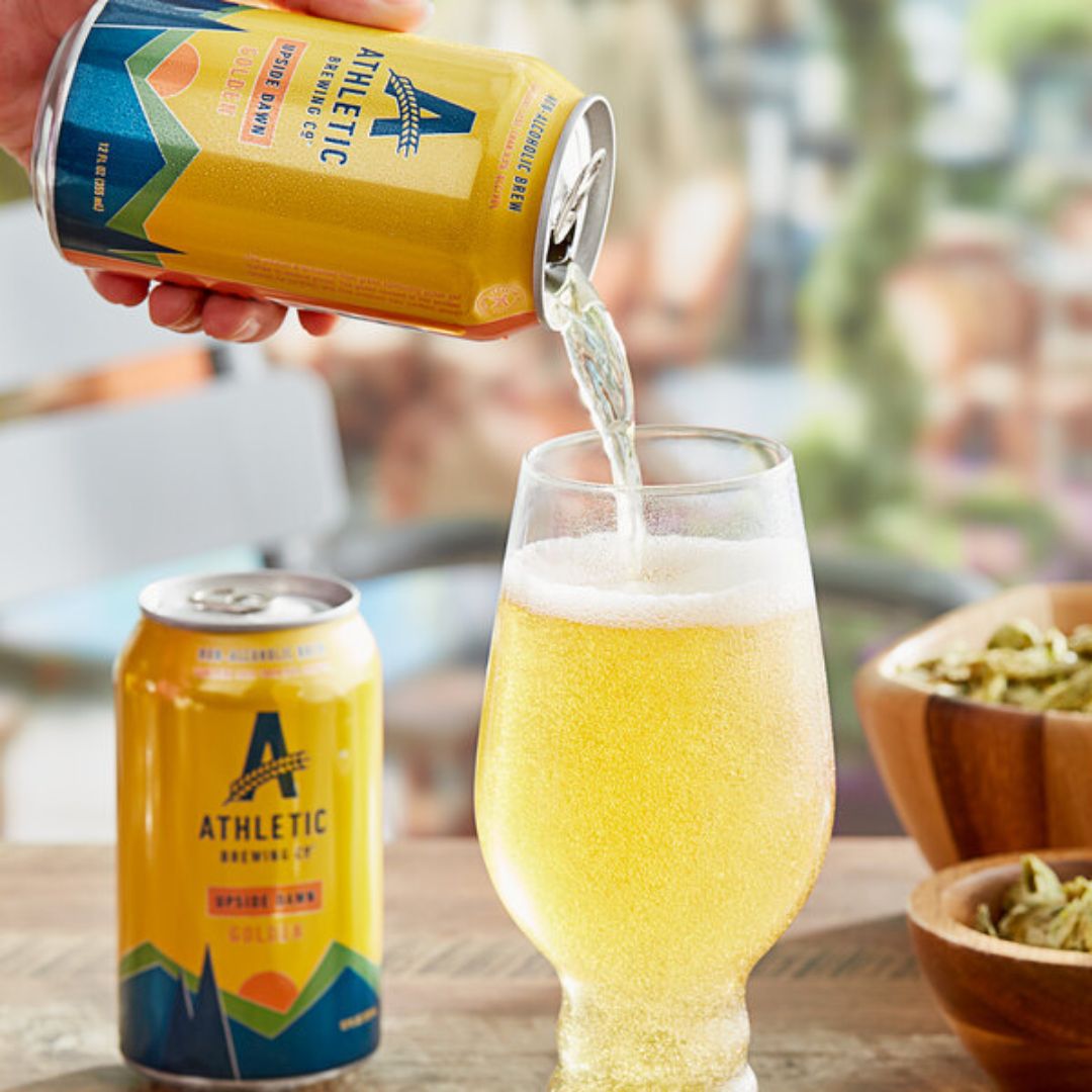 Athletic Brewing - Upside Dawn - Blonde dorée