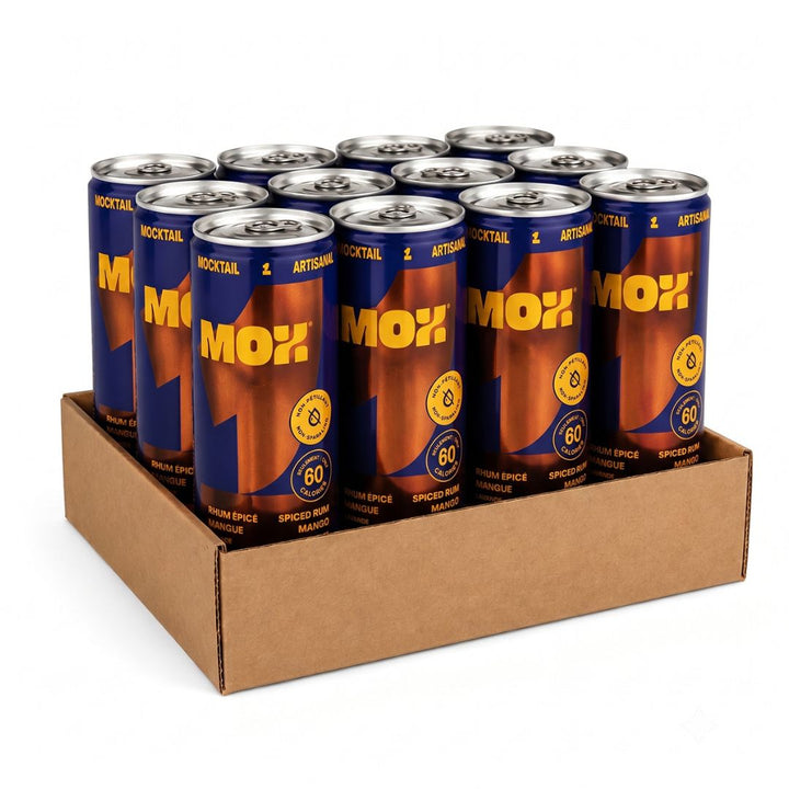 Mox Mocktails - Mox 1 - Rhum Épicé Mangue Lavande