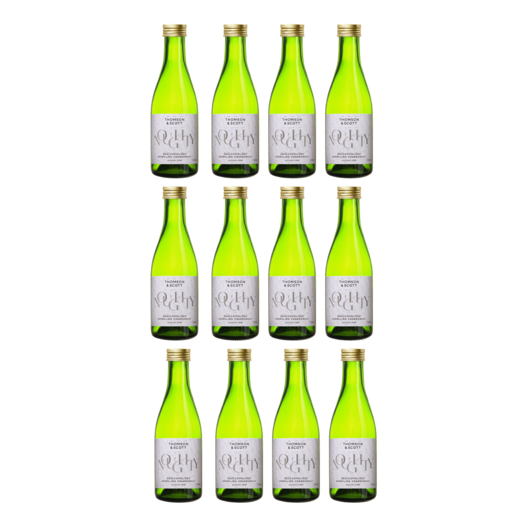 Noughty - Sparkling Chardonnay Minis - Single-Serve 200mL