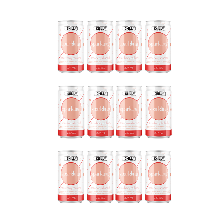 Chill Street - Strawberry Rhubarb - Wine-style Spritzer