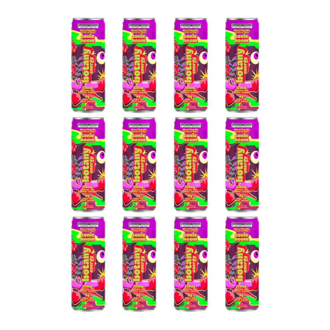 Collective Arts - Botany Energy - Sonic Boom - Limonade à la Lime et aux Cerises