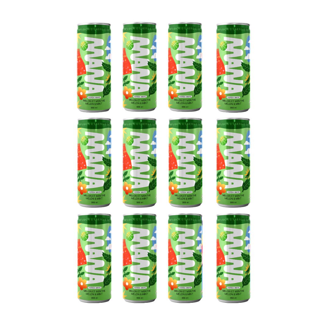 MANA Yerba Mate - Melon & Menthe