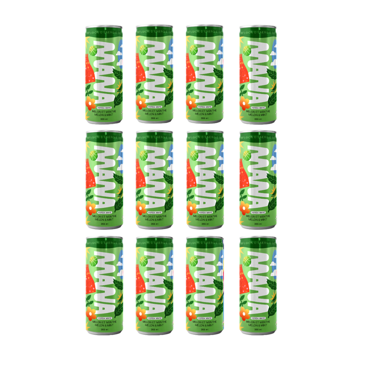 MANA Yerba Mate - Melon & Menthe