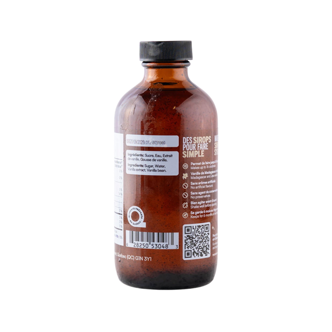 Monsieur Cocktail - Vanilla Syrup (250mL)