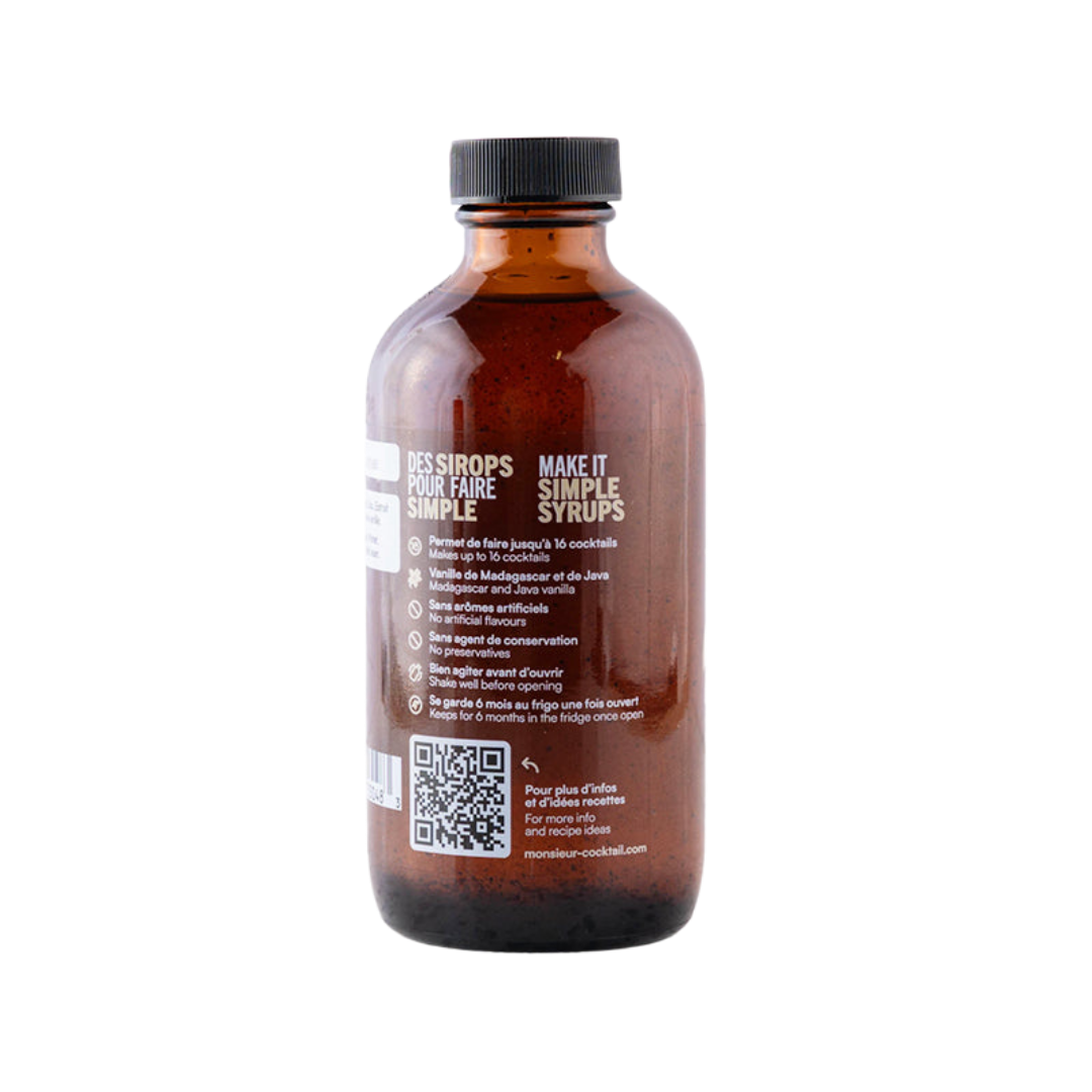 Monsieur Cocktail - Vanilla Syrup (250mL)