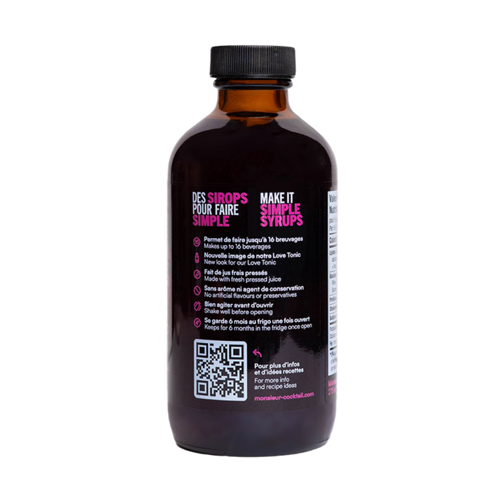 Monsieur Cocktail - Hibiscus Tonic (250mL)