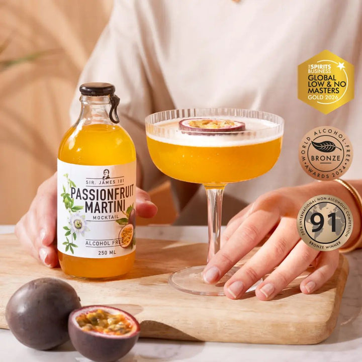 Sir James 101 - Passionfruit Martini