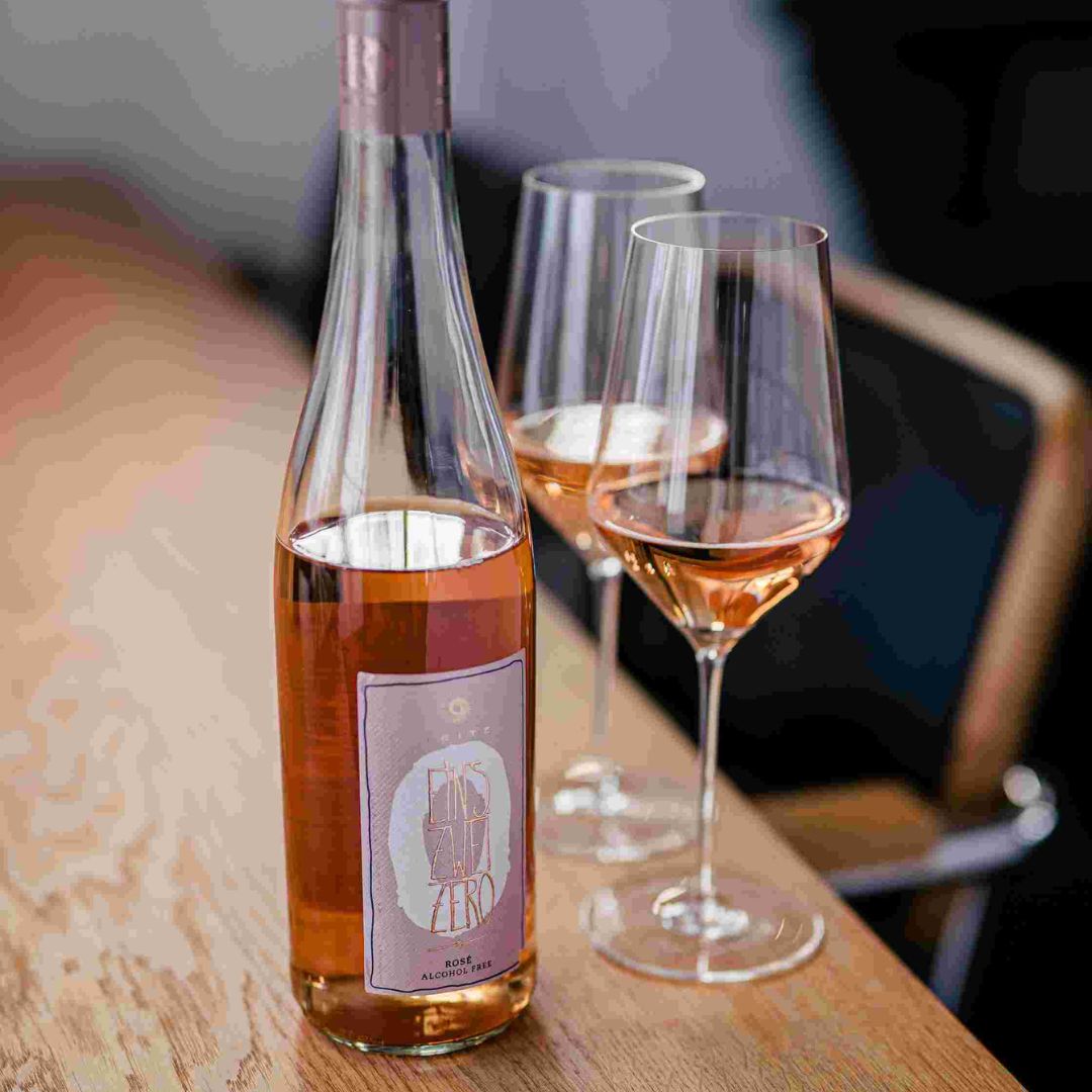 Leitz Eins-Zwei Zero Non-Alcoholic Rosé - Upside Drinks - Free