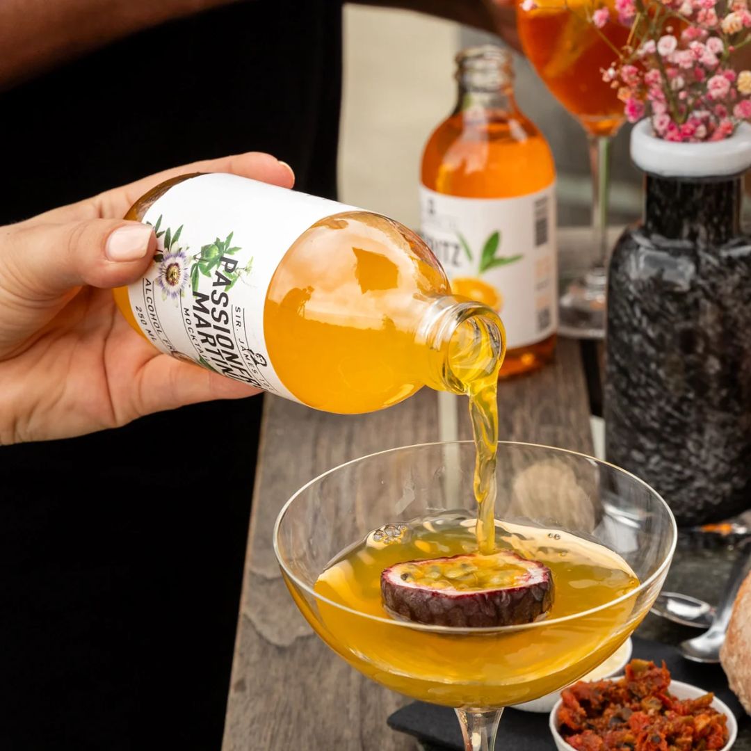 Sir James 101 - Passionfruit Martini