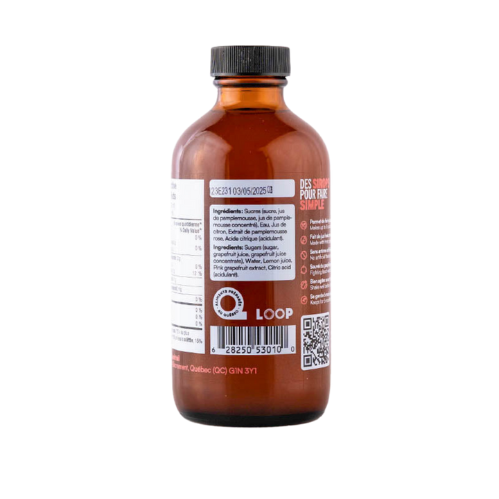Monsieur Cocktail - Sirop de Pamplemousse (250mL)