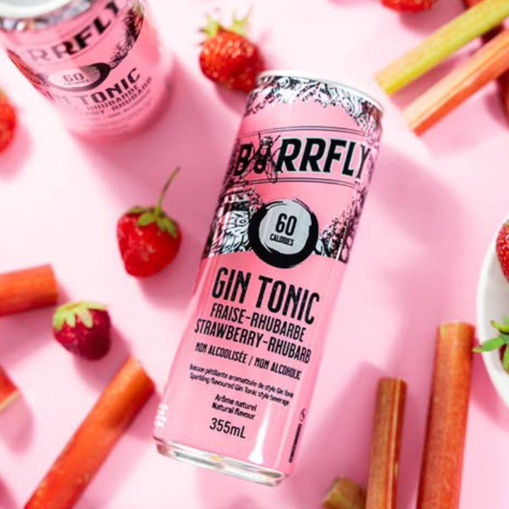Barrfly - Gin & Tonic Fraise Rhubarbe