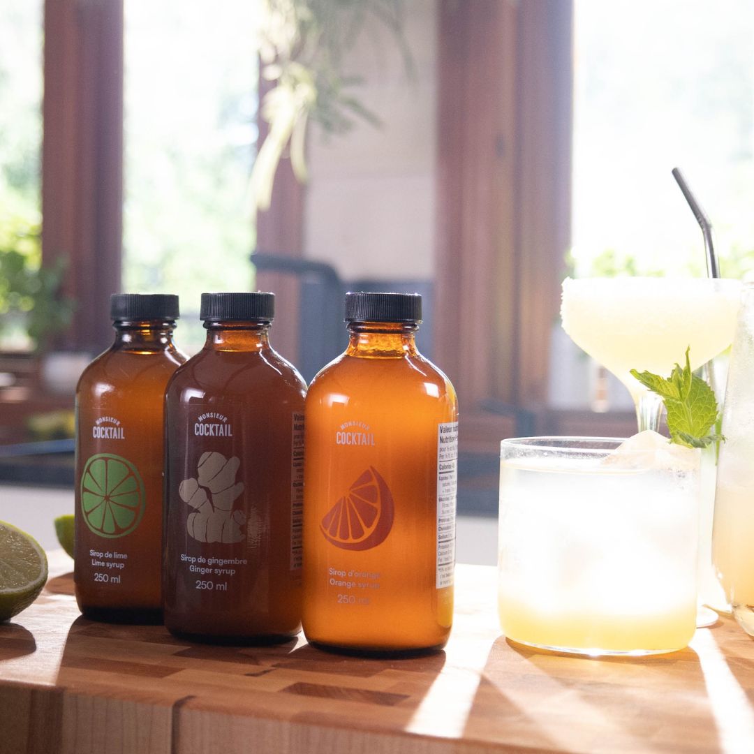 Monsieur Cocktail - Ginger Syrup (250mL)