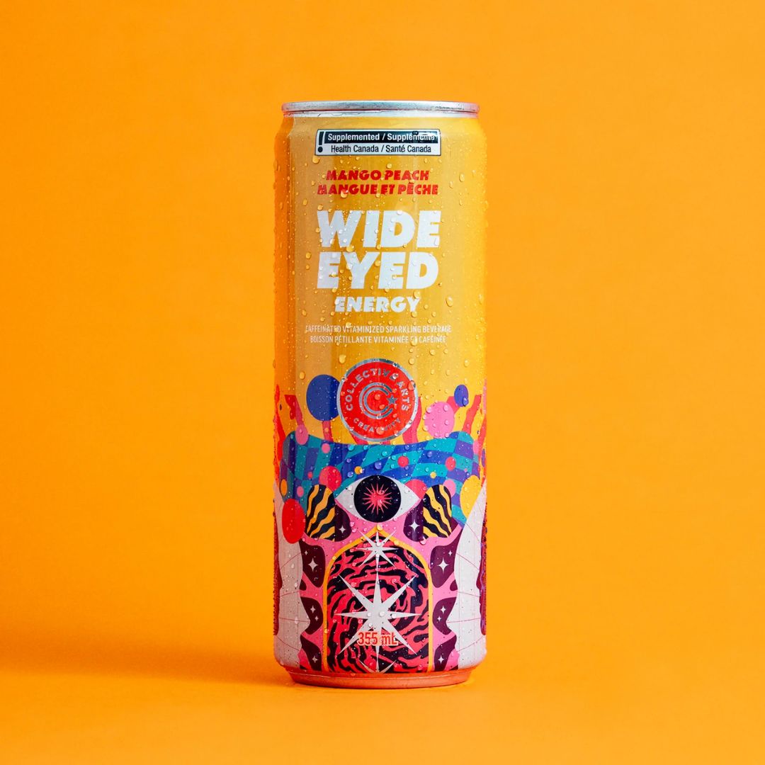 Collective Arts  - Wide Eyed Energy - Mango Peach