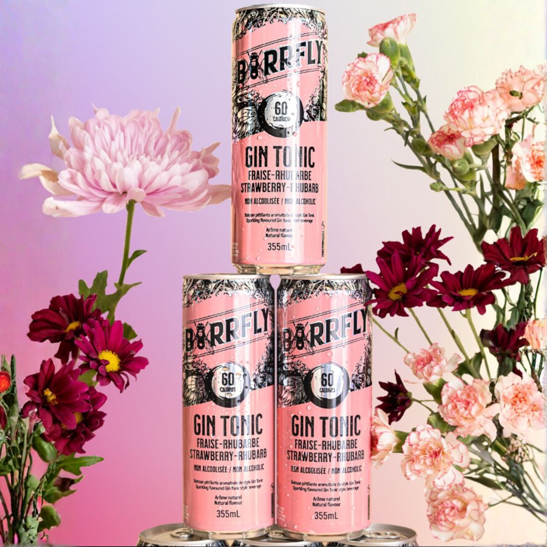 Barrfly - Gin & Tonic Fraise Rhubarbe
