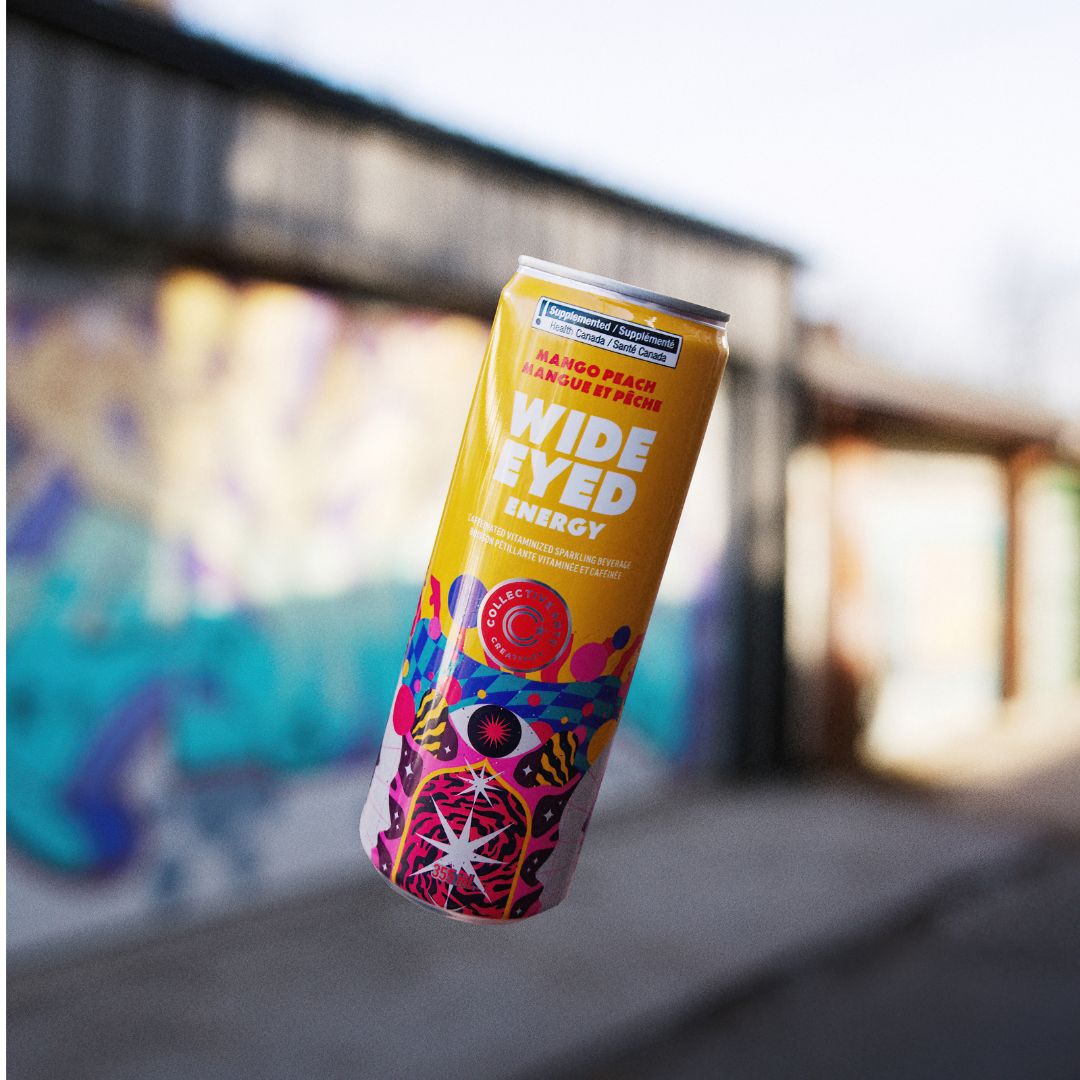 Collective Arts  - Wide Eyed Energy - Mango Peach
