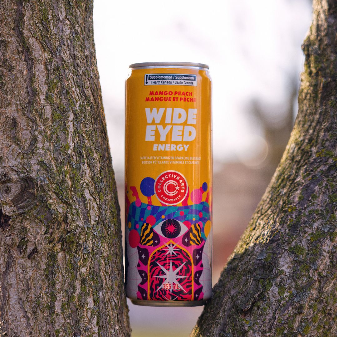 Collective Arts  - Wide Eyed Energy - Mango Peach