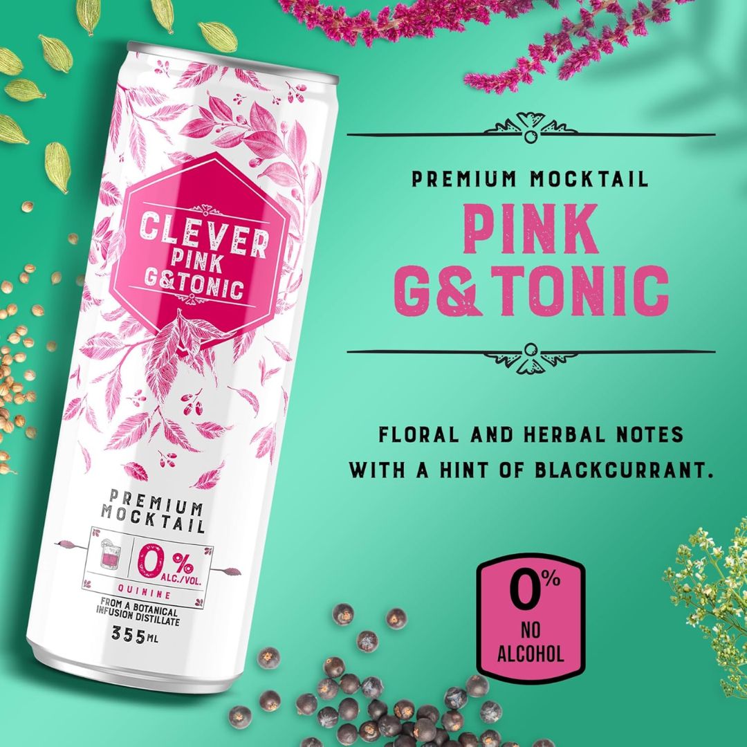 Clever Mocktail - Gin Tonic Rose