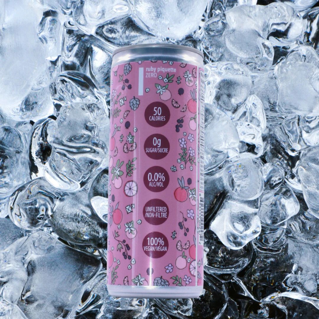 Benjamin Bridge Non-Alcoholic Ruby Piquette Zero Wine style