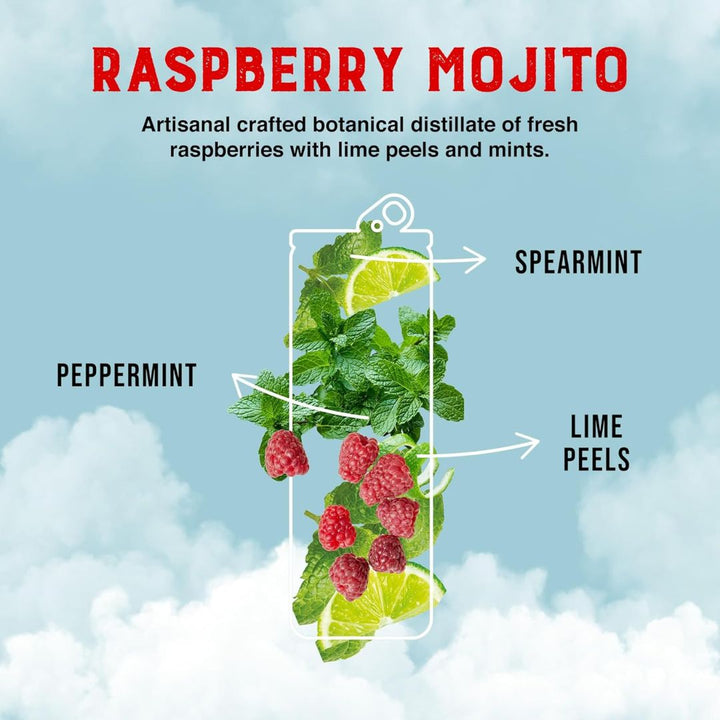 Clever Mocktail - Mojito Framboise Sans Sucre