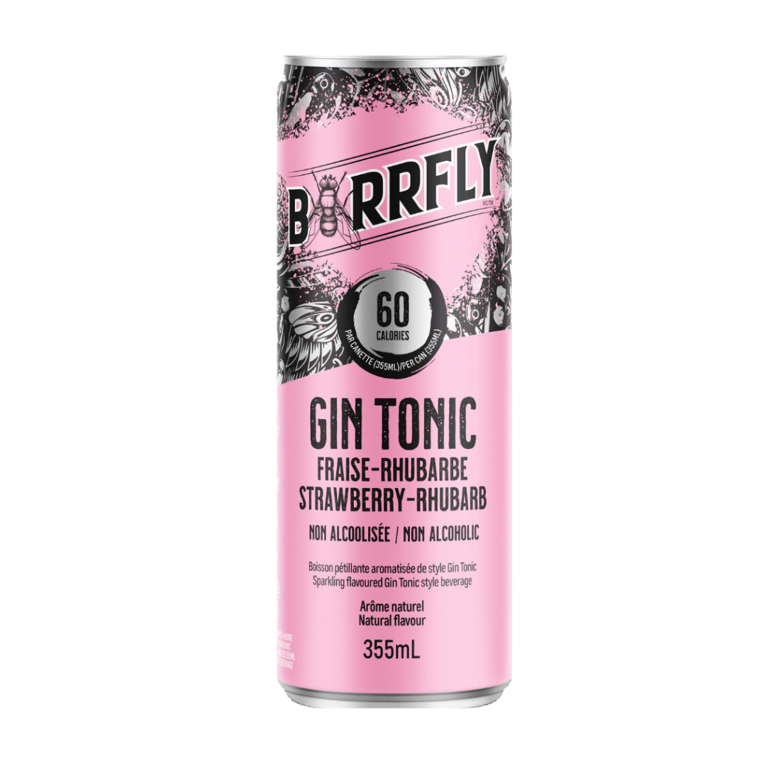 Barrfly - Gin & Tonic Fraise Rhubarbe