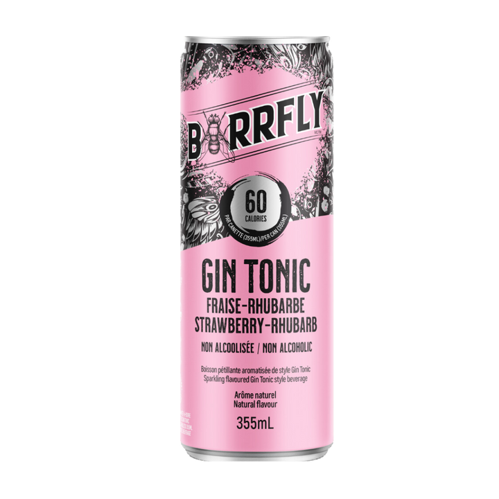 Barrfly - Strawberry Rhubarb Gin & Tonic