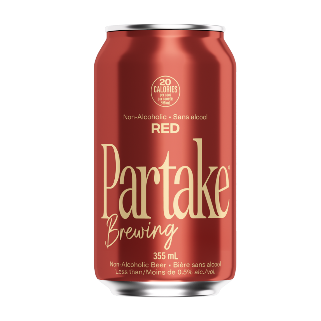 Partake Non-Alcoholic Red Ale - Upside Drinks - Free Shipping in Canada