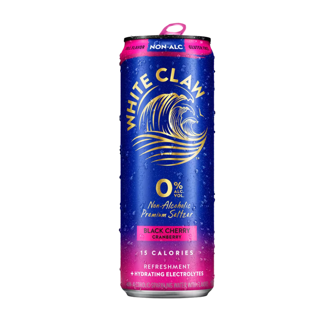 White Claw 0% Alcohol - Black Cherry Cranberry