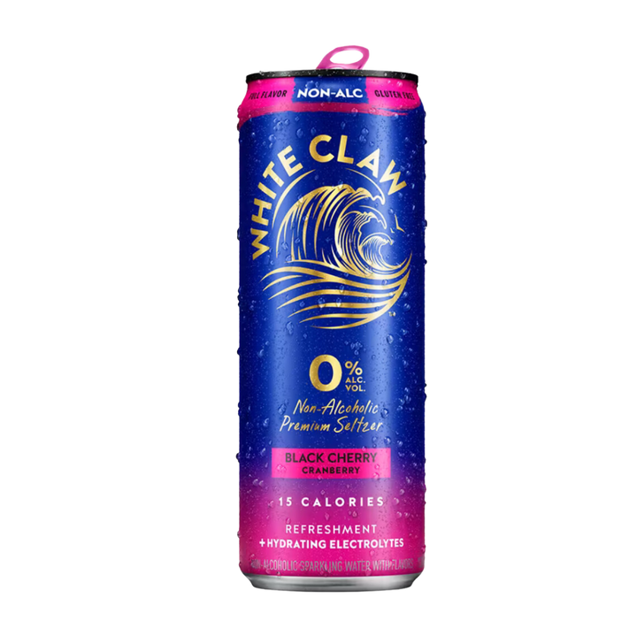 White Claw 0% Alcohol - Black Cherry Cranberry